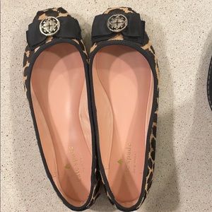 Kate spade leopard ballet flats
